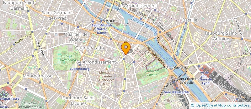 localisation de l'entreprise LACTEE  PARIS