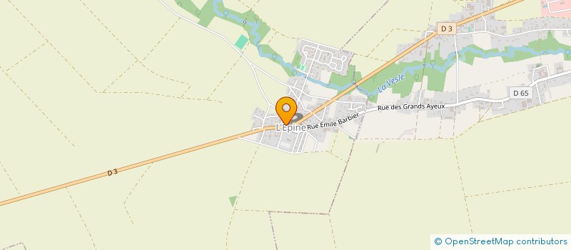 localisation de l'entreprise LACTHEO  L'EPINE