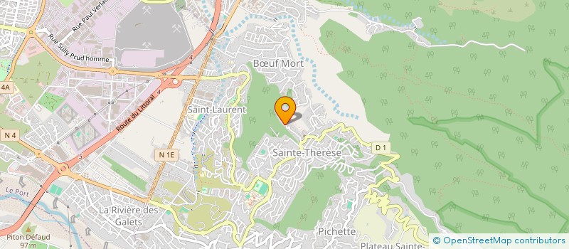 localisation de l'entreprise LACTOSPHERA à LA POSSESSION