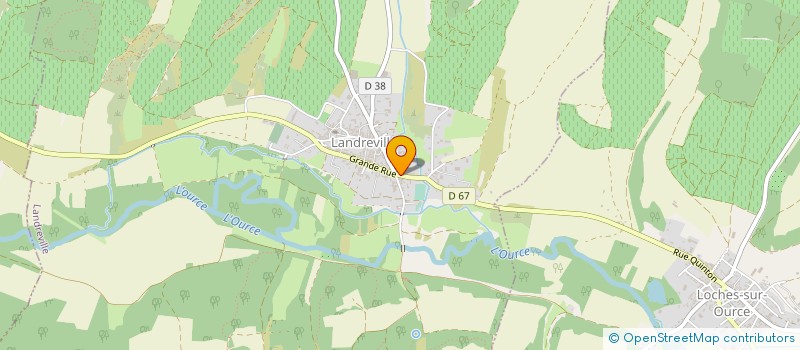 localisation de l'entreprise LACULLE FRERES  BUXEUIL