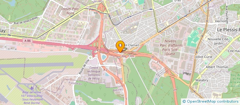 localisation de l'entreprise LACUS OPTIC à CLAMART