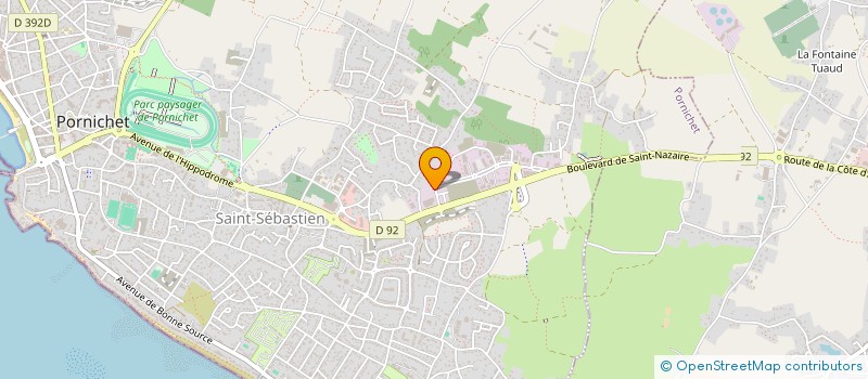 localisation de l'entreprise LACY STUDIO  PORNICHET