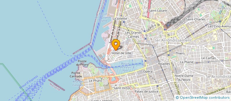 localisation de l'entreprise LACYDON COURSES à MARSEILLE 2EME