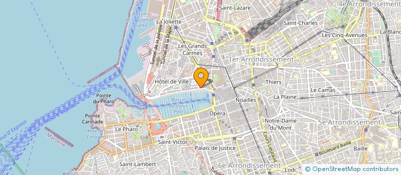 localisation de l'entreprise LACYDON LOISIRS à MARSEILLE
