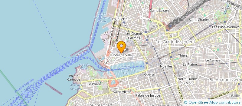 localisation de l'entreprise LACYDON XIII à MARSEILLE