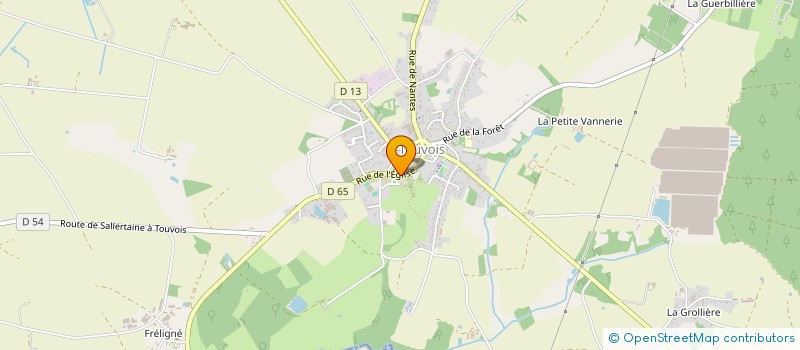 localisation de l'entreprise LACYUTA  TOUVOIS