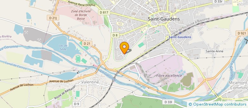 localisation de l'entreprise LAD  SAINT-GAUDENS