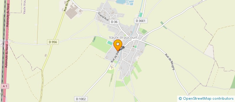 localisation de l'entreprise LADA  VAULX-VRAUCOURT