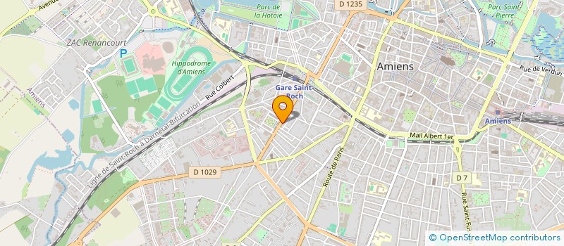 localisation de l'entreprise LADA  AMIENS