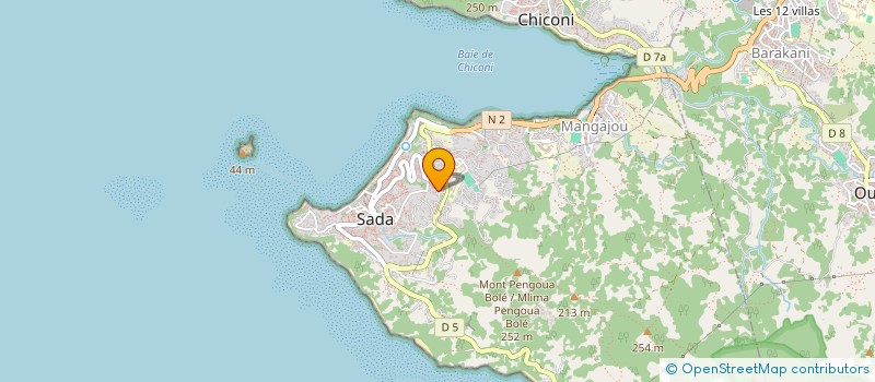 localisation de l'entreprise LADA'S PIZZA à SADA