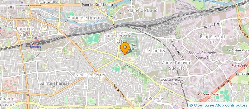 localisation de l'entreprise LADA TOU  RENNES