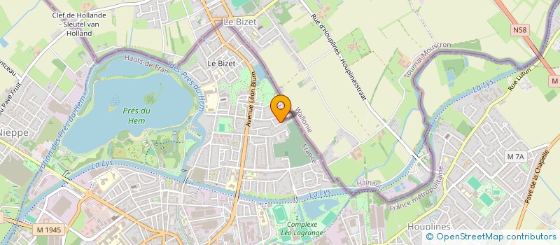 localisation de l'entreprise LADASA CONSULTING  ARMENTIERES