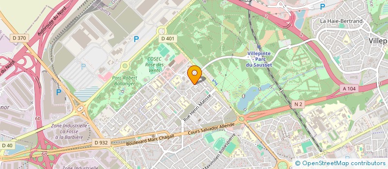 localisation de l'entreprise LADD à AULNAY-SOUS-BOIS