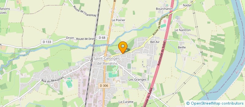 localisation de l'entreprise LADD à SAINT-GEORGES-DE-RENEINS