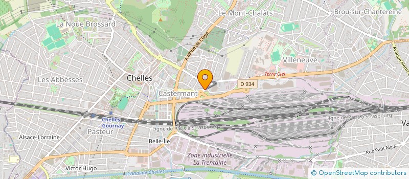 localisation de l'entreprise LADE LOGEMENT à CHELLES