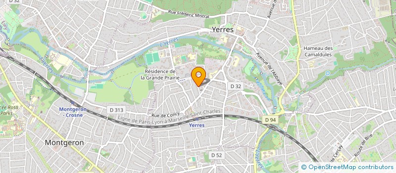 localisation de l'entreprise LADEGAILLERIE  YERRES