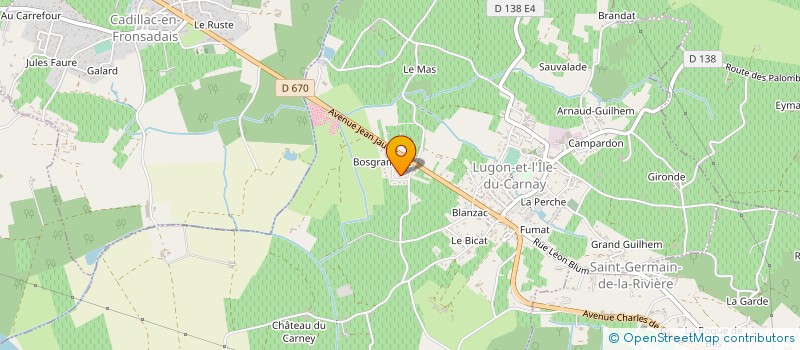 localisation de l'entreprise LADER  LUGON-ET-L'ILE-DU-CARNAY