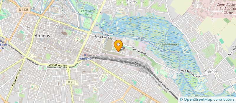 localisation de l'entreprise LADESIRADE80 à AMIENS