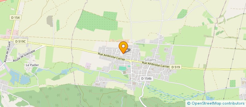 localisation de l'entreprise LADI IMMO  SILLANS