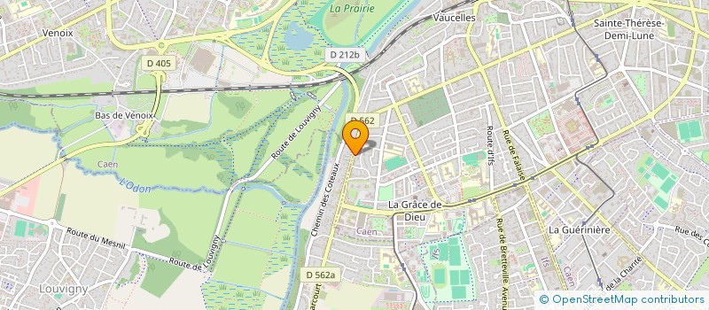 localisation de l'entreprise LADIE'S FOOD à CAEN