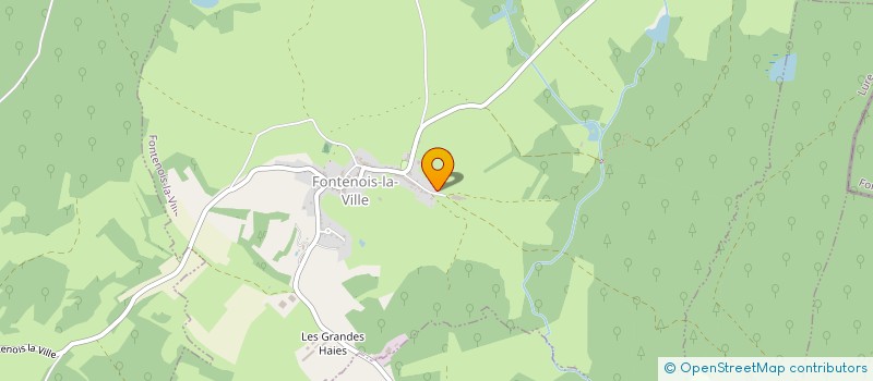localisation de l'entreprise LADIER DORIAN  FONTENOIS-LA-VILLE