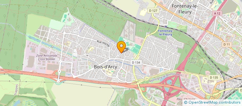 localisation de l'entreprise LADIES-BOXE-FITNESS  BOIS-D'ARCY