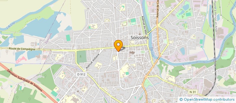 localisation de l'entreprise LADIES CIRCLE 23 SOISSONS à SOISSONS