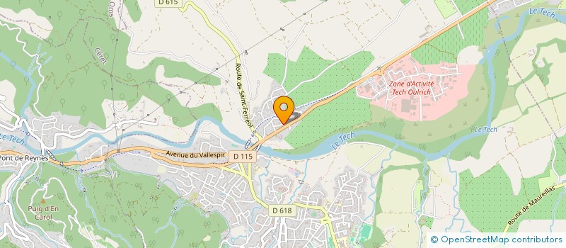 localisation de l'entreprise LADIES CYCLING FORMATION  CERET