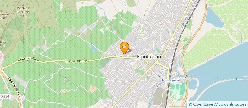 localisation de l'entreprise LADIES ENDURANCE à FRONTIGNAN