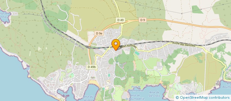 localisation de l'entreprise LADIES GA  MARTIGUES