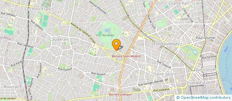 localisation de l'entreprise LADIES WINE  BORDEAUX