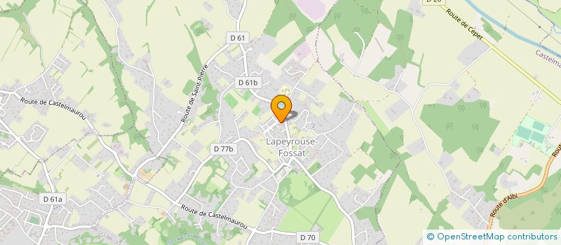 localisation de l'entreprise LADILAFE à ROUFFIAC-TOLOSAN