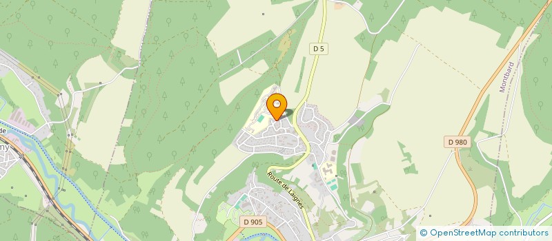 localisation de l'entreprise LADINALI  MONTBARD