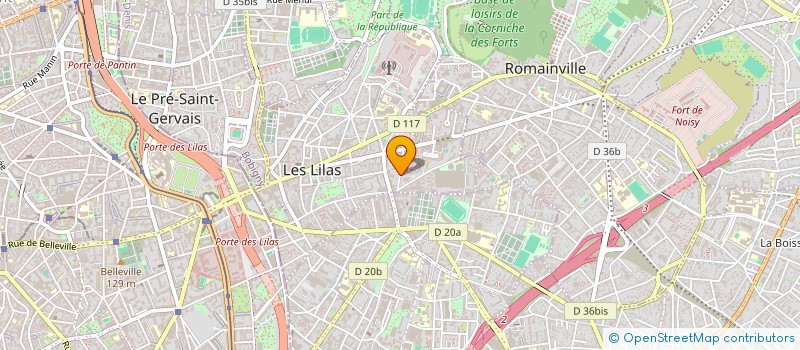 localisation de l'entreprise LADIRECTION à LES LILAS
