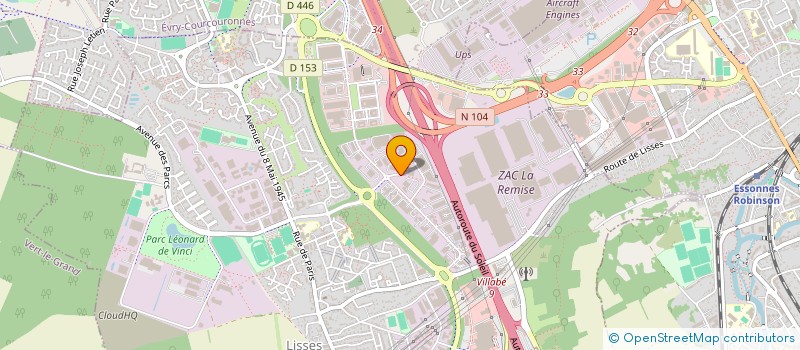 localisation de l'entreprise LADISTRIB EVENTS  LISSES