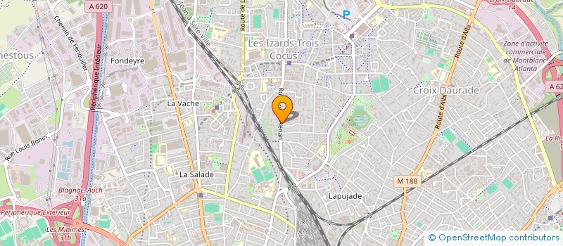localisation de l'entreprise LADJAL BOXING CLUB TOULOUSE à TOULOUSE