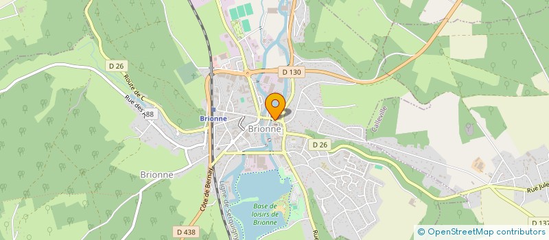 localisation de l'entreprise LADLV VAPE SHOP BRIONNE  BRIONNE