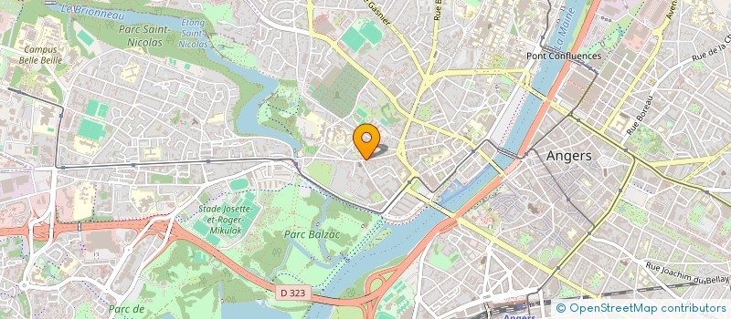 localisation de l'entreprise LADM à ANGERS