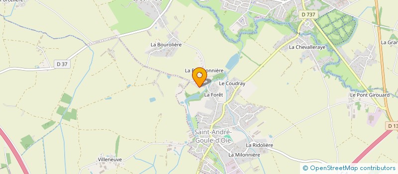 localisation de l'entreprise LADN  SAINT-ANDRE-GOULE-D'OIE