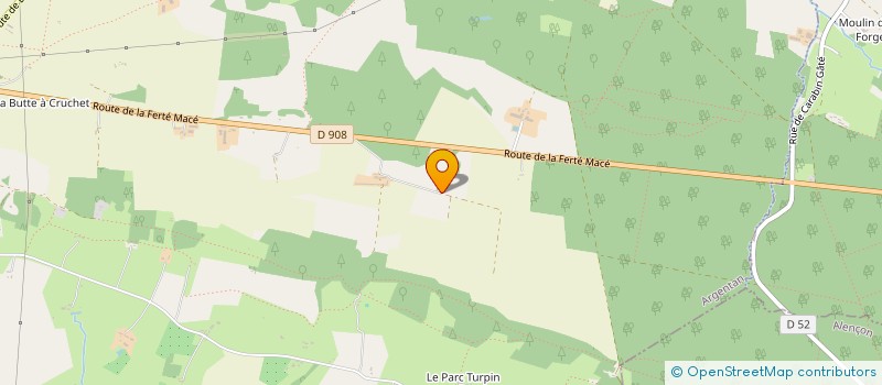 localisation de l'entreprise LADN à DOMFRONT EN POIRAIE