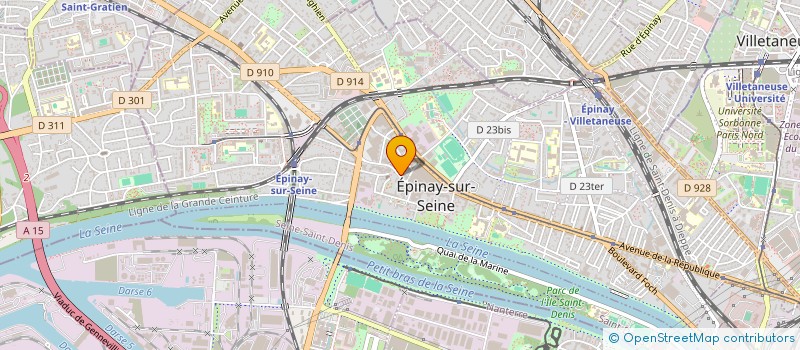 localisation de l'entreprise LADONA SARL à EPINAY-SUR-SEINE
