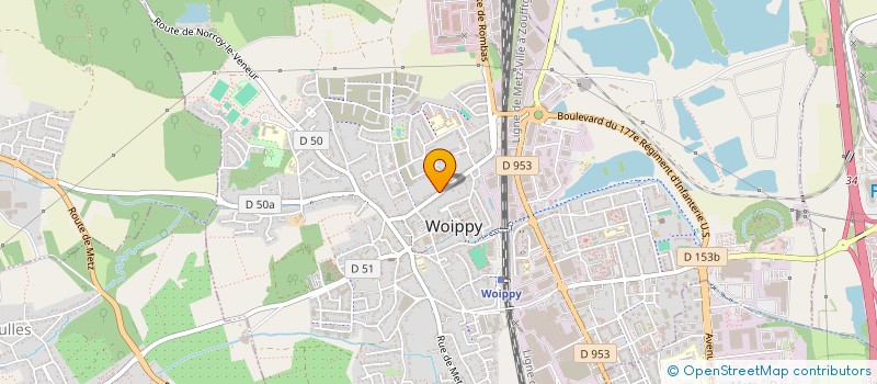 localisation de l'entreprise LADONIS à WOIPPY