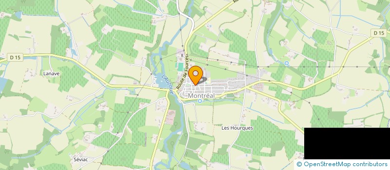 localisation de l'entreprise LADORE D'AUZAN LA TENAREZE  CASTELNAU D'AUZAN LABARRERE