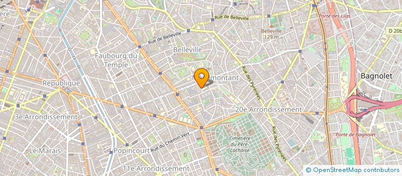 localisation de l'entreprise LADOUL à PARIS