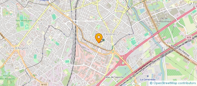 localisation de l'entreprise LADOZ INVEST à MONTPELLIER