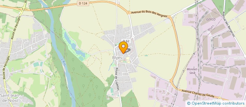 localisation de l'entreprise LADPL à BLYES