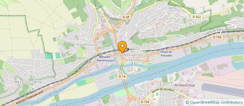 localisation de l'entreprise LADRESSE  MEULAN-EN-YVELINES