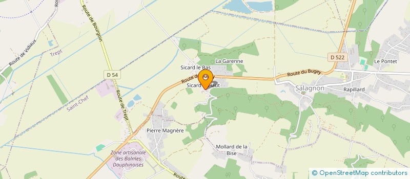 localisation de l'entreprise LADRIERE IMMO  SALAGNON