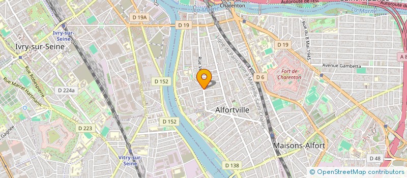 localisation de l'entreprise LADRON JEREMY ET ALVES DE CARVALHO JACINTA à ALFORTVILLE