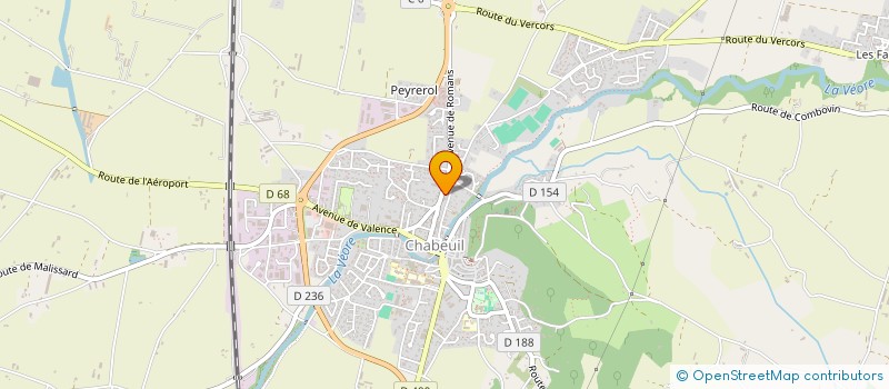 localisation de l'entreprise LADS AUTO à CHABEUIL